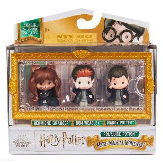 HARRY POTTER multibalení mini figurek Harry, Ron a Hermiona