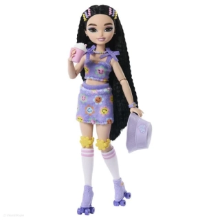 Barbie dream besties panenka - Renne na kolečkových bruslích