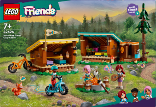 LEGO® Friends 42624 Útulné chatky na dobrodružném táboře