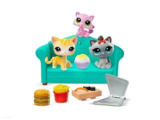 Littlest Pet Shop Set Večeře 3 Figurky