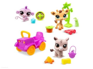 Littlest Pet Shop SAFARI 3 Figurky