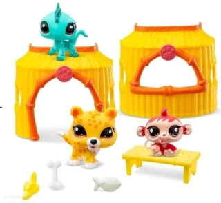 Littlest Pet Shop JUNGLE 3 Figurky