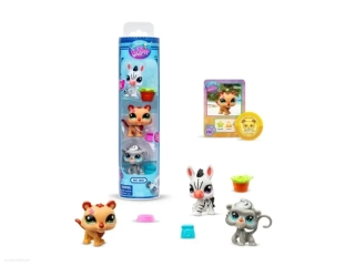 LPS balení 3 zvířátek > varianta zebra, lev a opička