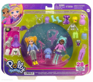 POLLY POCKET velká sada oblečků a doplňků II.