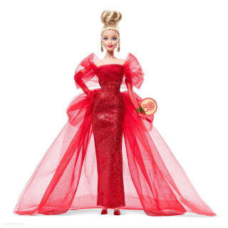 Barbie Signature 80th Anniversary Collectible Doll With Blonde Hair