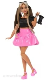 Mattel Barbie® DeLuxe modelka v růžové sukni
