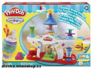Play Doh výroba zmrzlinových pohárů a nápojů