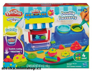PLAY DOH Výroba dortíků
