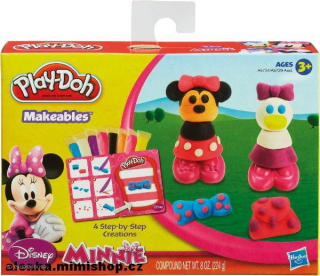 PLAY DOH color sticks vytvoř si postavičky > varianta MINNIE