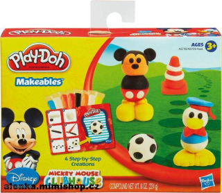 PLAY DOH color sticks vytvoř si postavičky > varianta MICKEY MOUSE