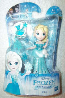FROZEN malé panenky > varianta třpytivá Elsa