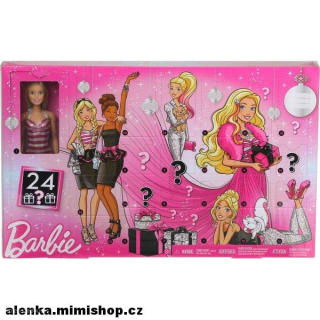 adventní kalendář BARBIE modelky