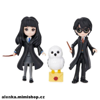 HARRY POTTER hrací sada > varianta HARRY, CHO CHANG a Hedvika