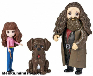 HARRY POTTER hrací sada > varianta HERMIONA, HAGRID a Tesák