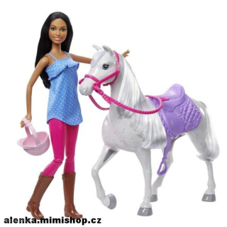 BARBIE s koněm > varianta tmavovláska