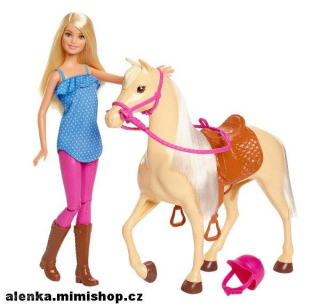 BARBIE s koněm > varianta blondýnka
